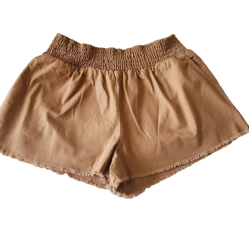 Wild Fable Women's Shorts Elastic High-Waisted Size XL Brown